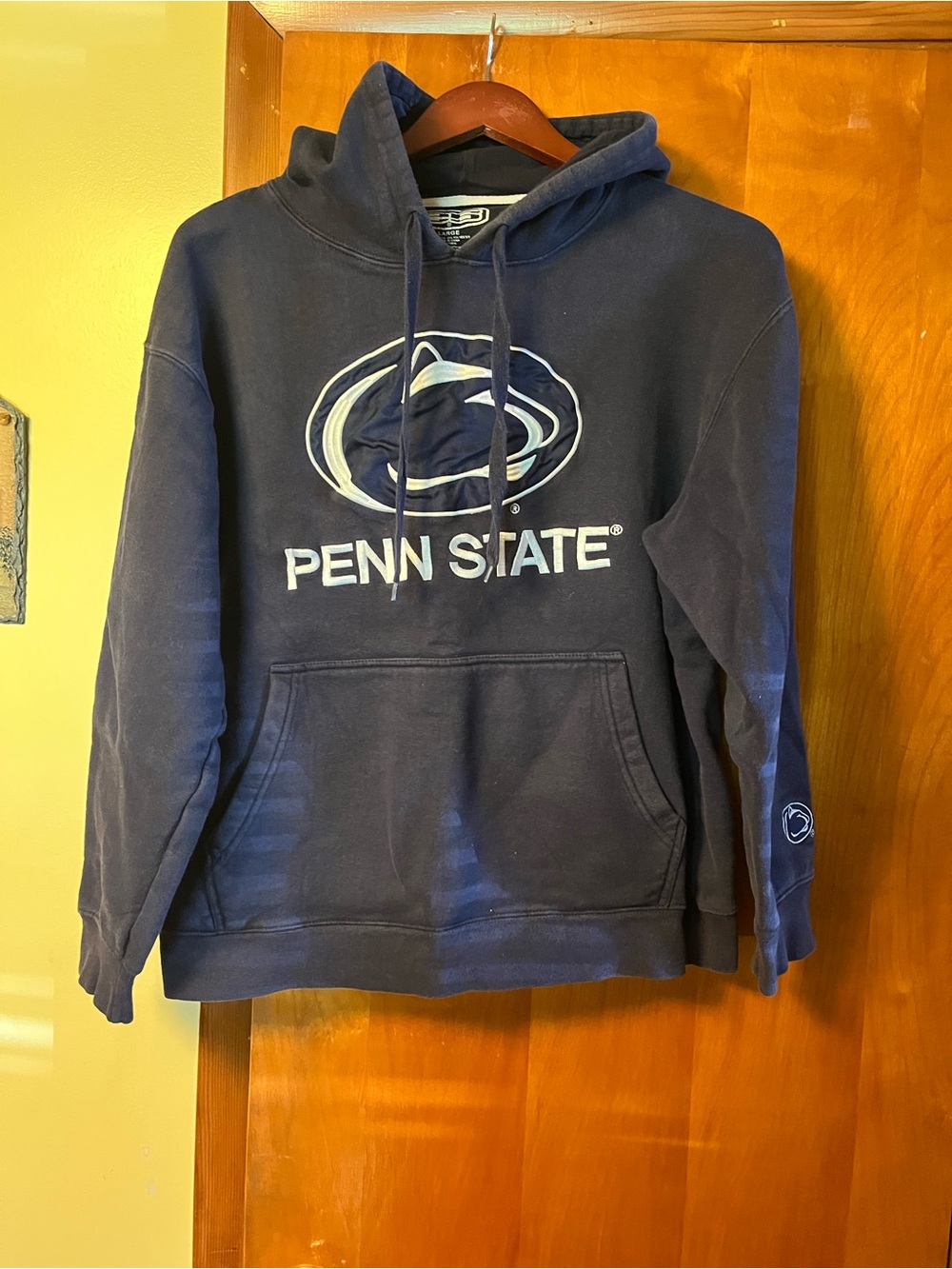 Men's Navy Hoodie Sweatshirt Penn state